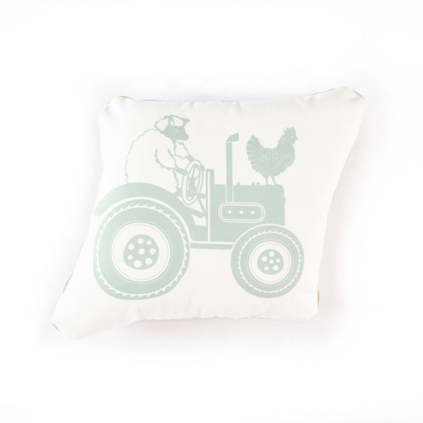 Tractor cushion - green